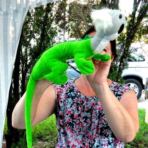 ULTRA RARE KTW ANA Part Koala Part‎ Iguana Kiwanis Kiwana Plush Stuffed Animal - Picture 3 of 6